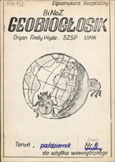 Geobiogłosik 1979 nr 6