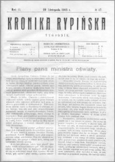 Kronika Rypińska 1925, R. 2 nr 47