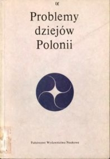 Problemy dziejów Polonii