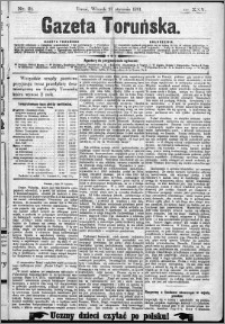 Gazeta Toruńska 1891, R. 25 nr 21