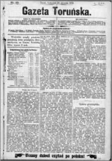 Gazeta Toruńska 1891, R. 25 nr 23