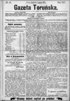 Gazeta Toruńska 1891, R. 25 nr 49