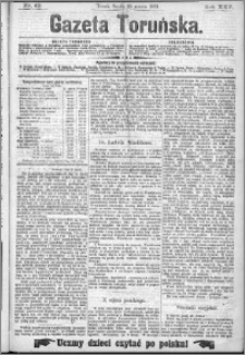 Gazeta Toruńska 1891, R. 25 nr 63