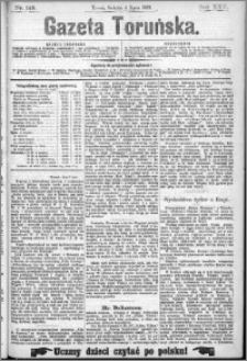 Gazeta Toruńska 1891, R. 25 nr 149
