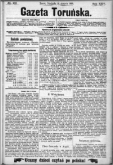 Gazeta Toruńska 1891, R. 25 nr 186