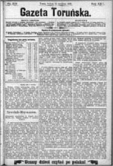 Gazeta Toruńska 1891, R. 25 nr 209