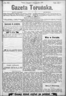 Gazeta Toruńska 1891, R. 25 nr 225