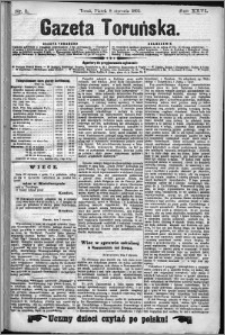 Gazeta Toruńska 1892, R. 26 nr 5