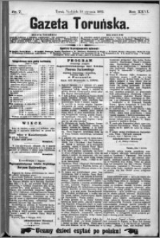 Gazeta Toruńska 1892, R. 26 nr 7