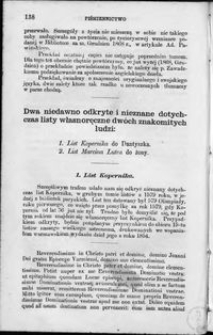 List do Jana Dantyszka : Frombork 28 IX 1541