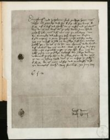 List do Albrechta, ks. pruskiego : Frombork, 15 VI 1541
