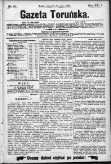 Gazeta Toruńska 1892, R. 26 nr 63