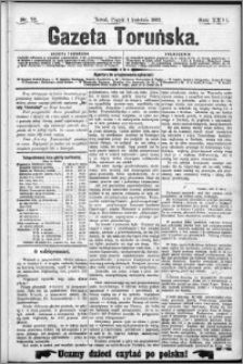 Gazeta Toruńska 1892, R. 26 nr 75