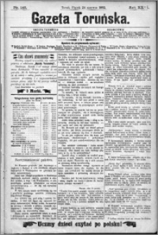 Gazeta Toruńska 1892, R. 26 nr 142
