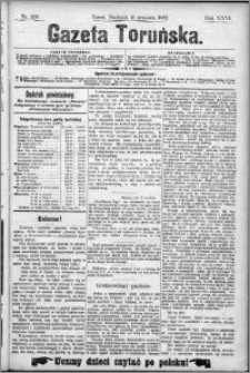 Gazeta Toruńska 1892, R. 26 nr 209