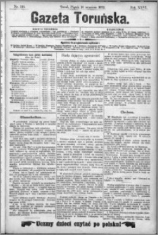 Gazeta Toruńska 1892, R. 26 nr 213