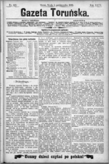 Gazeta Toruńska 1892, R. 26 nr 229