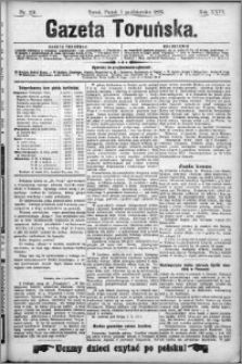 Gazeta Toruńska 1892, R. 26 nr 231