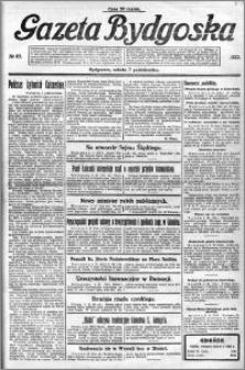 Gazeta Bydgoska 1922.10.07 R.1 nr 83