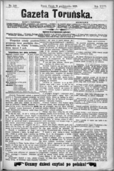 Gazeta Toruńska 1892, R. 26 nr 243