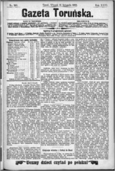 Gazeta Toruńska 1892, R. 26 nr 263