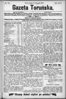 Gazeta Toruńska 1892, R. 26 nr 264