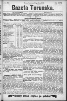Gazeta Toruńska 1892, R. 26 nr 288