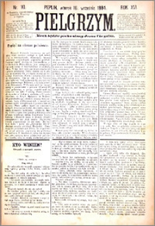 Pielgrzym, pismo religijne dla ludu 1884 nr 110