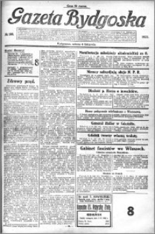 Gazeta Bydgoska 1922.11.04 R.1 nr 106