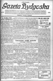 Gazeta Bydgoska 1922.11.09 R.1 nr 110