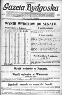 Gazeta Bydgoska 1922.11.14 R.1 nr 114