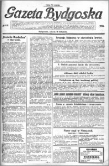 Gazeta Bydgoska 1922.11.18 R.1 nr 118