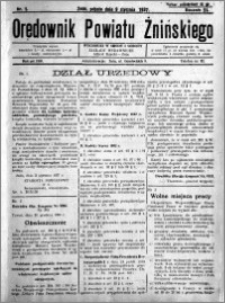 Orędownik Powiatu Żnińskiego 1937.01.09 R.51 nr 1