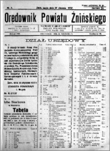Orędownik Powiatu Żnińskiego 1937.01.27 R.51 nr 3