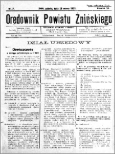 Orędownik Powiatu Żnińskiego 1937.03.20 R.51 nr 7