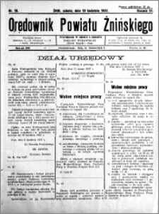 Orędownik Powiatu Żnińskiego 1937.04.10 R.51 nr 10