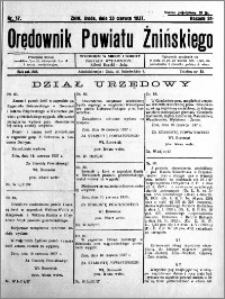 Orędownik Powiatu Żnińskiego 1937.06.23 R.51 nr 17