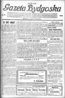 Gazeta Bydgoska 1922.11.19 R.1 nr 119