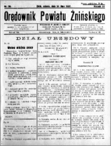 Orędownik Powiatu Żnińskiego 1937.07.24 R.51 nr 20