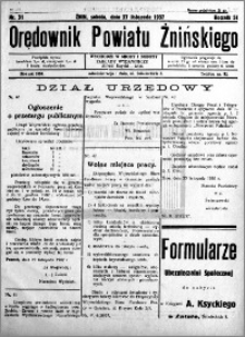Orędownik Powiatu Żnińskiego 1937.11.27 R.51 nr 31