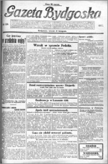 Gazeta Bydgoska 1922.11.21 R.1 nr 120