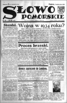 Słowo Pomorskie 1932.10.07 R.12 nr 231