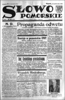 Słowo Pomorskie 1932.10.21 R.12 nr 243