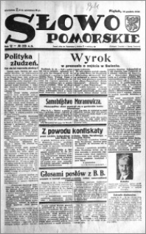 Słowo Pomorskie 1932.12.16 R.12 nr 289