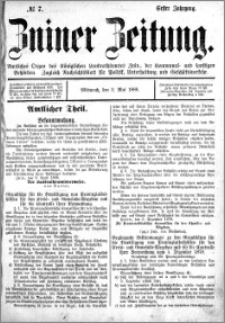 Zniner Zeitung 1888.05.02 R.1 nr 7