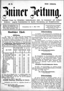 Zniner Zeitung 1888.05.05 R.1 nr 8