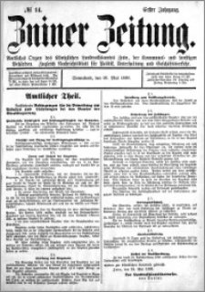 Zniner Zeitung 1888.05.26 R.1 nr 14