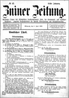 Zniner Zeitung 1888.06.06 R.1 nr 17