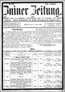 Zniner Zeitung 1888.06.27 R.1 nr 23