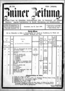 Zniner Zeitung 1888.06.30 R.1 nr 24